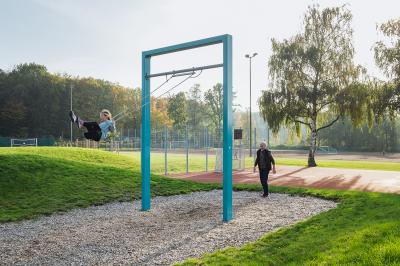 Freizeitanlage Westerholt Herten, Spielanlagen und Basketballplatz