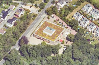 Schrägluftbild aus Blickrichtung Süden