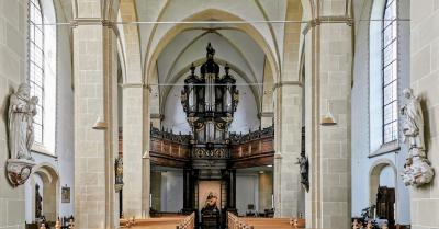 Innenansicht Abteikirche Kloster Kamp