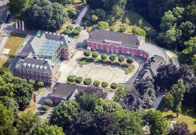 Schlossanlage Oberhausen Luftbild