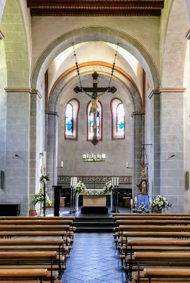 Blick in den Chor von St. Pankratius
