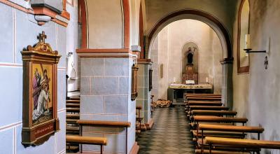 St. Pankratius, Blick ins Seitenschiff