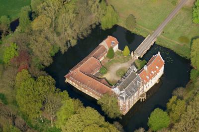 Luftbild Wasserschloss Senden