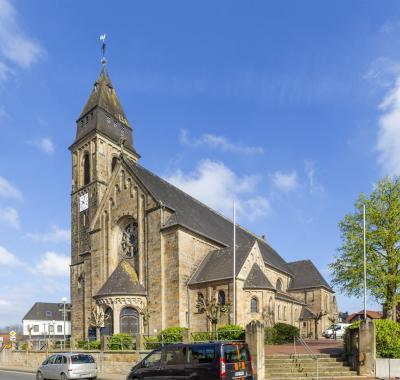 St. Ludgeruskirche Schermbeck, Südostansicht