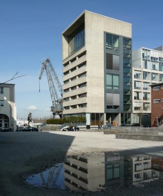 Ostansicht Office Building Kaistraße 16