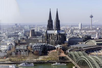 Kölner Dom Luftbild