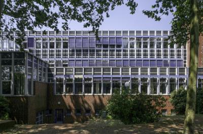 Fassade der Gesamtschule