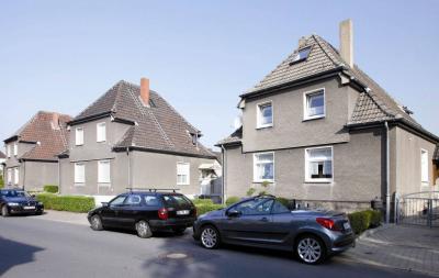 Charakteristischer Baustil für die Siedlung Resse