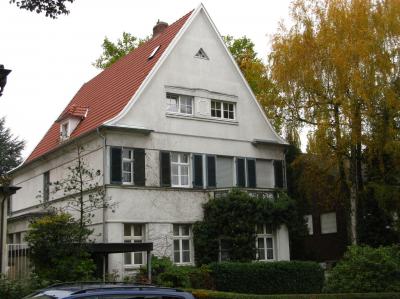 Wohnhaus Schinkelstraße 34 von Gustav Heinemann und Familie bis zu seinem Tod am 7. Juli 1976 