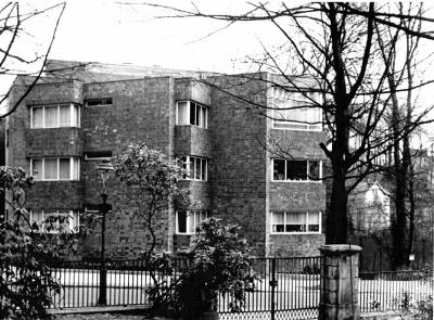 Mehrfamilienhaus Wuppertal in der Mozartstr. 38, Ursprungszustand (1961)