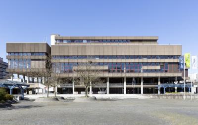 Frontansicht Zentralbibliothek Ruhr-Universität Bochum