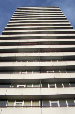 Fassadenansicht Hochhaus