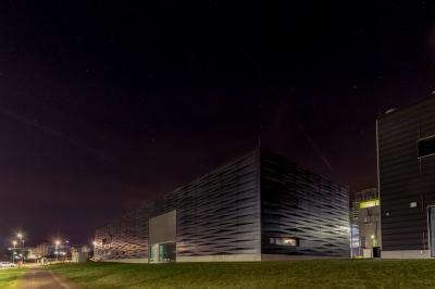 E.ON Energy Research Center Nachtansicht
