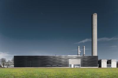 Außenansicht E.ON Energy Research Center - Versuchshalle