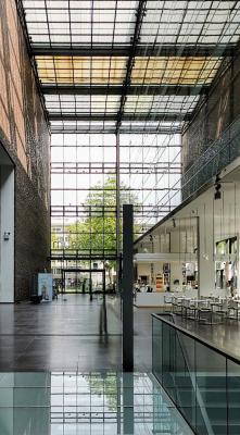 Die Eingangshalle des Kulturquartiers