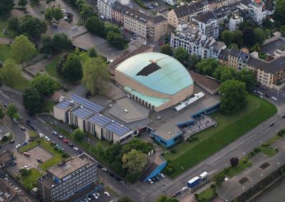Luftbild Beethovenhalle Bonn