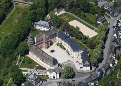 Schloss Berleburg Luftbild
