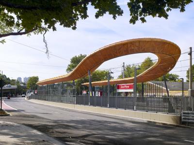 Neue Stadtbahnhaltestelle Zoo/Flora in Köln
