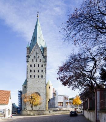 Blick auf den Westturm