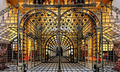 Gitter zum Margarhetenaltar