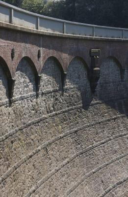 Detail des Mauerwerks