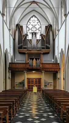 Blick auf die Orgel