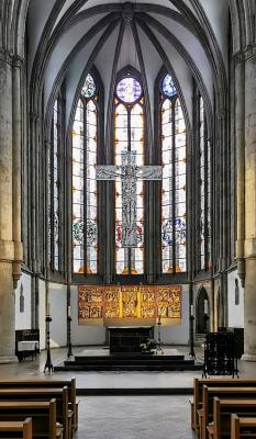 Altarbereich im Osten der Kirche