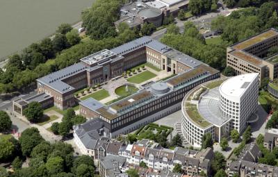 Luftbild Museum Kunstpalast