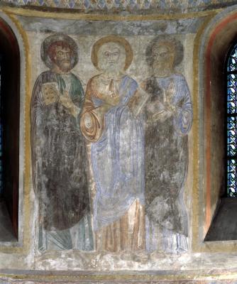Apostel-Dreiergruppe, um 1170/80
