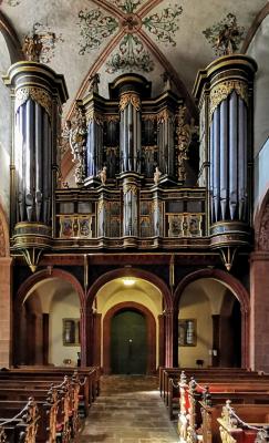 Orgel der Abteikirche