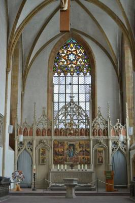 Chor mit Marienaltar