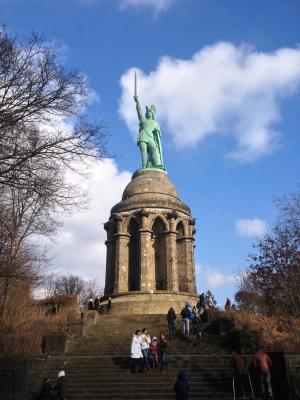 Blick auf das Hermannsdenkmal 