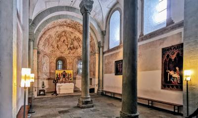 Innenraum St. Nikolai-Kapelle, Blick nach Osten