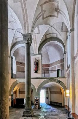 Innenraum St. Nikolai-Kapelle, Blick nach Westen