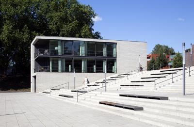 Gebäude des Segelclubs