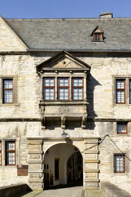 Tordurchfahrt am Ostflügel der Wewelsburg