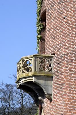 Balkon an der Schlossfassade