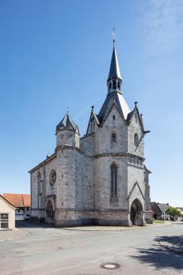 Kirche Sankt Nikolaus, Ansicht von Nordwesten