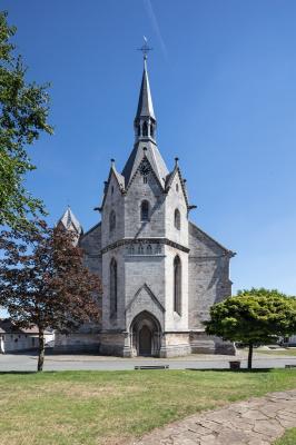 Kirche Sankt Nikolaus, Westansicht