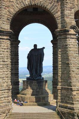 Rückwärtige Ansicht Kaiser-Wilhelm-Denkmal
