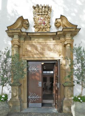 Portal von St. Antonius von Padua in Bad Wünneberg
