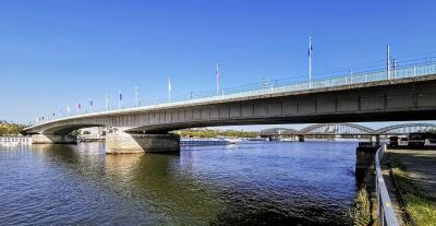 Deutzer Brücke von Süden