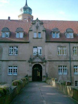 Zugang zum Schloß Ulenburg
