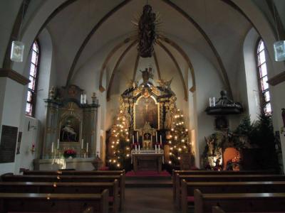 Innenansicht St. Johannes Evangelist 