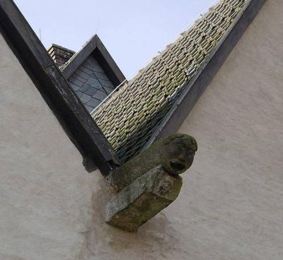 Detail mit Wasserspeier