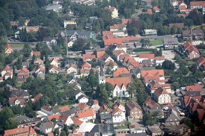 Luftbild Versmold mit St. Petri