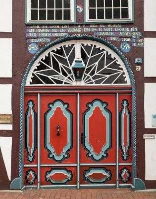 Haus Malz, Eingangstor