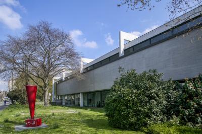 Rückansicht Wilhelm Lehmbruck Museum