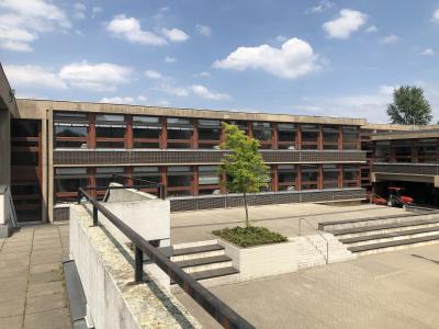 Theodor-Fliedner-Gymnasium, Hofsituation