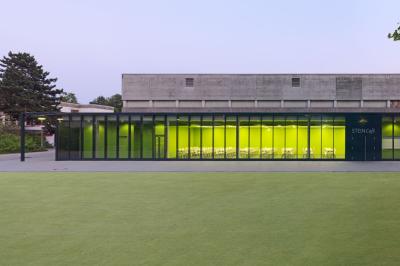 Bestand, vorgelagerter Mensa-Neubau